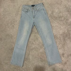 Fit and flare jcrew jeans